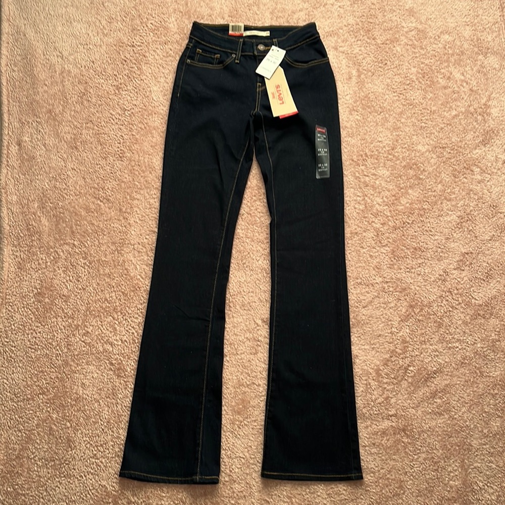 Levi’s Bootcut Dark Wash Denim Jeans